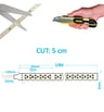Ruban LED 24V 140LED/m 10m SMD2835 10W/m coupe 5cm - Image 2