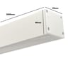 Profilé alu blanc POTSDAM UGR17 2m micro prisme - Image 2