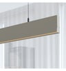 Suspension LED Linéaire Gris Pierre 0.5m-2m - Image 1