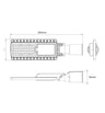 Réverbère LED 40W HALLEY 160lm/W - Image 3