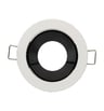 Anneau encastrable carré réglable GU10/MR16 alu - Image 5