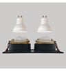 Cadre Basculant Double GU10 MR16 Noir - Image 18