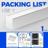 Lampe LED POLARIS blanc 40W 3CCT 120cm interconnectable - Image 3