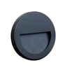 Balise LED Slim 3W circulaire noire IP65 - Image 2