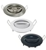 Anneau d'encastrement réglable pour LED GU10 MR16 - Ø84mm - Aluminium - Image 1