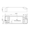 Driver Lifud DALI/PUSH 30W 400–750mA sans scintillement - Image 2