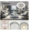 Downlight LED circulaire orientable 7W – Dimmable TRIAC – 3CCT – Blanc - Image 6