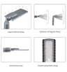 Réverbère LED 100W HALLEY 150lm/W capteur crépusculaire - Image 7
