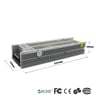 Alimentation LED 12V 200W 19,7A SLIM Aluminium IP20 - Image 2