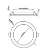 Downlight LED Rond Slim 20W OSRAM DURIS E - Image 2