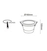 Spot Downlight LED 40W Lifud 3CCT CRI92 IP65 - Image 2