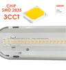 Réglette étanche LED 20W GXtronic 60cm OSRAM IP66 - Image 9