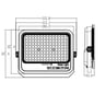 Projecteur Solaire LED 200W EcoLux 3CCT Télécommande IP65 - Image 2