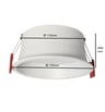 Downlight LED 18W Rond OSRAM CCT UGR17 120° Encastré - Image 2