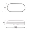Applique LED 12W -PURELIGHT- Intérieur Extérieur - IP65 - Image 2