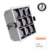 Downlight LED 40W Carre OSRAM Chip  PALACE - 24° - UGR17 140lm/W  - Image 6