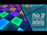 Sol LED Effet 3D InfinityLED STARS Or 1m2 - Image 16