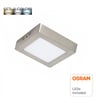 Plafonnier LED 8W Quadrado inox OSRAM CCT - Image 3