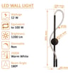 Applique Murale LED VEGA 12W Cordon Lumineux 3500K - Image 2