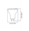 GU10 LED 6W 110° OSRAM DURIS E2835 - Image 2
