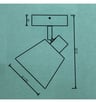 Applique Murale LED MYSEN Coton Lamapra E14 Orientable - Image 2