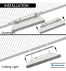 Plafonnier LED Carré Moss Blanc 18W CCT Lumileds - Image 3