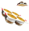 Cadre basculant quadruple Oculus GU10/MR16 blanc - Image 10
