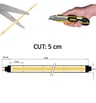 Ruban LED COB 24V 320LED/m 5m FLIP CHIP 1200lm 12W/m IP20 - Image 5