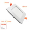 Downlight LED slim carré 8W OSRAM Duris E - Image 2