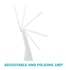 Lampe de bureau LED - 9W - ALESUND - Flexible Blanc - CCT - Batterie Lithium - Dimmable - Image 3