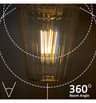 Ampoule LED filament CONIQUE 6W E27 Ambre Décorative - Image 3