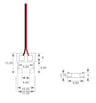 Connecteur pour rubans LED COB + SMD  / 10mm - IP20 - Image 2