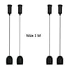 Kit de suspension Luminaire LED - NOIR - 1 m - Image 4