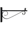 Support Mural et Colonne Modèle Forja 60cm Noir Mat - Image 1