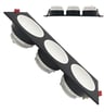 Cadre Basculant Triple GU10 MR16 Noir - Image 7