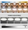 Plafonnier LED Bonn Blanc 12-18W 5CCT IP44 - Image 4