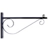 Support mural et colonne modèle Forja 60cm Noir brillant - Image 1