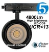 Spot LED 40W-28W Monophasé - ROMA Noir - Driver GxTronic - Optique Réglable 24º-60º / UGR13 - CCT - Image 5