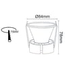 Downlight LED Lumis 6-12W Bridgelux 3CCT UGR11 - Image 29
