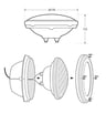 Projecteur LED Piscine RGB PAR56 45W G53 - Image 2