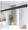 Suspension LED Linéaire LOLA Noir 0.5m-2m - Image 3