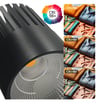 Spot LED 40W GRAZ Noir BRIDGELUX Chip rail Monophasé CRI +98 / CCT - Image 10