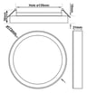 Plafonnier LED Bonn Noir 6-12W 5CCT IP44 - Image 9