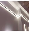 Profil aluminium blanc double lumière LED 2m - Image 8