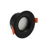 Anneau Étanche Fixe GU10 MR16 IP65 Noir - Image 1