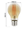 Ampoule LED Filament 8W E27 A60 Dimmable - Image 2