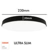 Plafonnier LED 24W OSRAM Narvik noir - Image 2