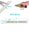 Câble Redresseur 12mm Bande LED SPSMD120D8W - Image 2