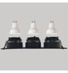 Cadre Basculant Triple GU10 MR16 Noir - Image 5