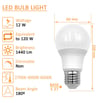 Ampoule LED MI-LED E27 A60 180º - 3W - 7W - 9W - 12W - Image 3